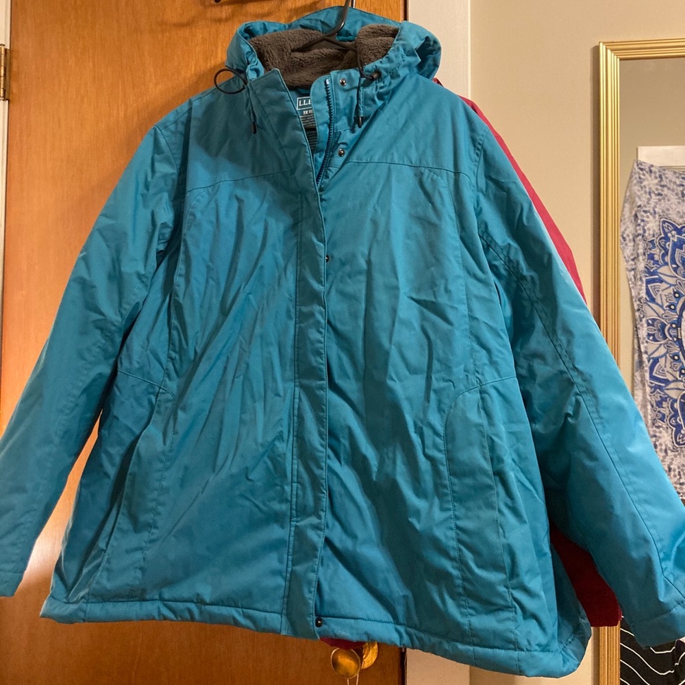 L.L. Bean winter jacket (teal)